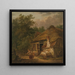 Dichtbij Helvoirt - Pieter Pietersz Barbiers — ingelijst kunstwerk aan de muur