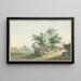 Vue en Gueldre - Pieter Remmers — ingelijst kunstwerk aan de muur