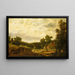 Landelijk landschap - Pieter Stalpaert — ingelijst kunstwerk aan de muur