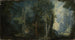 Landschapschilderij met hermitage - Pieter Stevens — weergave van het kunstwerk