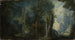 Boslandschap met kluizenaar - Pieter Stevens — weergave van het kunstwerk