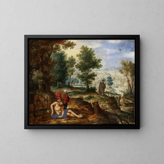 Pieter Stevens Circle - Landscape with the Good Samaritan.webp