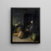 De jonge kok - Pieter van den Bosch — ingelijst kunstwerk aan de muur