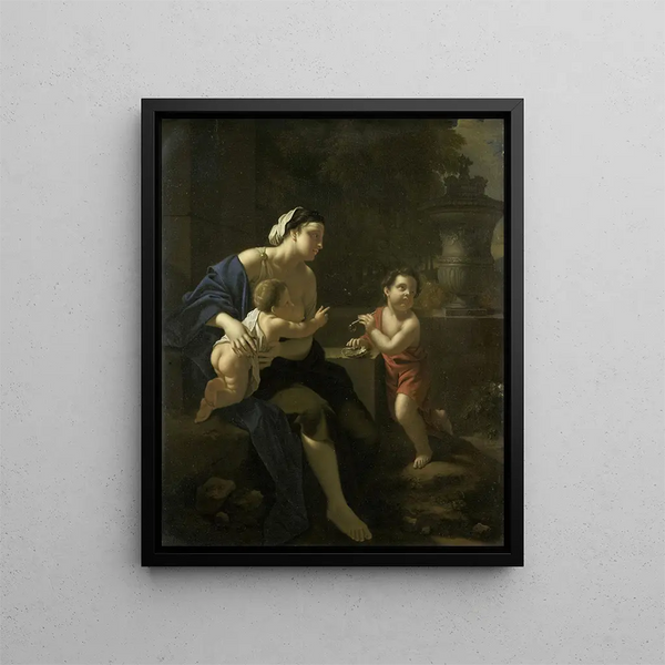 Pieter Van Der Werff - Blowing Bubbles.webp