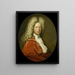Portret van M. Brust - Pieter van der Werff — ingelijst kunstwerk aan de muur