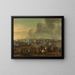 Aanval op de stad Coevorden, 30 december 1672 - Pieter Wouwerman — ingelijst kunstwerk aan de muur
