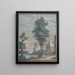 Italian landscape painting - Pieter de Groot — framed artwork on a wall