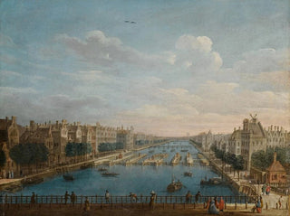 Pietro Bellotti - A View Of The Binnen Amstel Looking North.webp