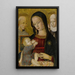 the Virgin and Child with Saint Bernardin and Saint Catherine of Siena - Pietro di Domenico — artwork view