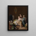 Het ontwaken van de dame - Pietro Longhi — ingelijst kunstwerk aan de muur