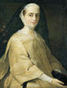 Portret van de markiezin Concina di Udine - Pietro Longhi — weergave van het kunstwerk