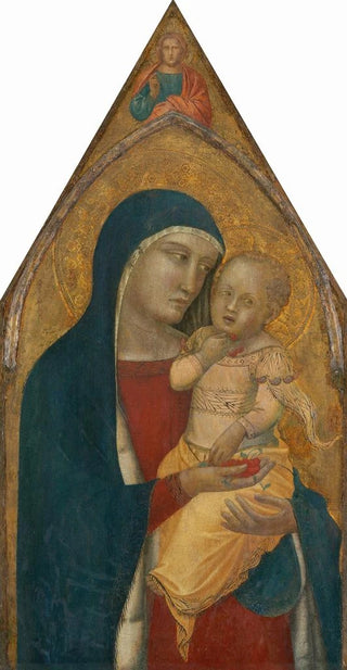 Pietro Lorenzetti - Madonna and Child with the Blessing Christ.webp
