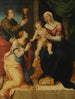Mystieke Huwelijk van Sint Catharina - Pietro Negroni — weergave van het kunstwerk