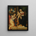 Mystieke Huwelijk van Sint Catharina - Pietro Negroni — ingelijst kunstwerk aan de muur
