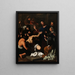 De opstanding van Lazarus - Pietro Novelli — ingelijst kunstwerk aan de muur