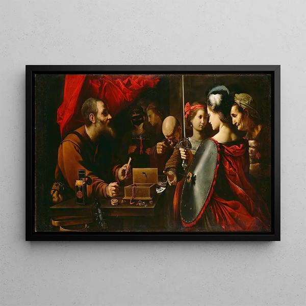 Pietro Paolini - Achilles Among The Daughters of Lycomedes.webp