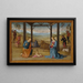 La Nativité - Pietro Perugino — ingelijst kunstwerk aan de muur