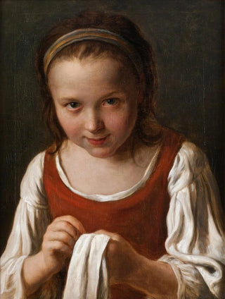 Pietro Rotari - Girl with Needlework.webp