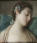 Slapend meisje - Pietro Rotari — weergave van het kunstwerk