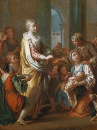 Pietro Rotari - St Elisabeth Distributes Alms.webp