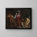 Enée aan de oevers van de Styx - Pietro Testa — ingelijst kunstwerk aan de muur