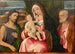 van het Madonna en Kind schilderij - Pietro degli Ingannati — weergave van het kunstwerk