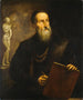 van een denkbeeldig zelfportret door Titian - Pietro della Vecchia — weergave van het kunstwerk