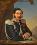 Portret van Fedor Chernyshev - Pimen Nikitich Orloff — weergave van het kunstwerk