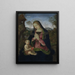 Maagd met Kind - Pinturicchio — ingelijst kunstwerk aan de muur