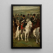 Cavalry - Piotr Michałowski — framed artwork on a wall