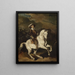 Cavalier - Piotr Michałowski — ingelijst kunstwerk aan de muur