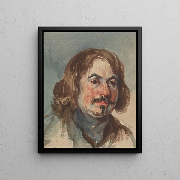 Piotr Michaowski - Portrait study of a man.webp