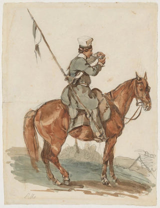 Piotr Michaowski - Soldier of Volhynia Cavalry in 1831.webp