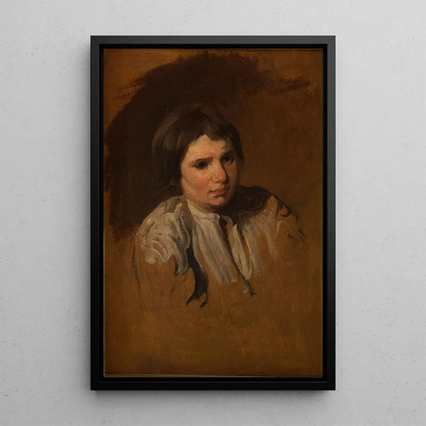Young Peasant - Piotr Michałowski — framed artwork on a wall
