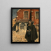 Collecte d'aumônes - Piotr Stachiewicz — ingelijst kunstwerk aan de muur