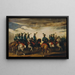 Hussards bleus autrichiens - Piotr Michałowski — ingelijst kunstwerk aan de muur