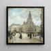 Place de la Trinité in Parijs - Jean François Raffalli — ingelijst kunstwerk aan de muur