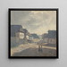 Place du village - Jan Nowopack — framed artwork on a wall