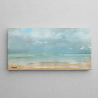 Low Tide Beach - Edgar Degas
