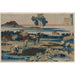 Reproduction of the painting Poem of Emperor Tenchi - Katsushika Hokusai