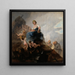 Poëzie en dichters - Francisco de Goya — ingelijst kunstwerk aan de muur