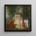 Poëten drinkend aan de bron van Castalië de water van de waarheid - Heinrich Friedrich Füger — wandpresentatie van het kunstwerk