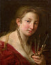 Allegorie van de schilderkunst - Pompeo Batoni — weergave van het kunstwerk