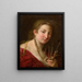 Allegorie van de schilderkunst - Pompeo Batoni — ingelijst kunstwerk aan de muur