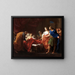 Antiochus en Stratonice - Pompeo Batoni — ingelijst kunstwerk aan de muur