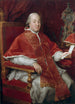 Portret van paus Pius VI, Giovanni Angelo Braschi - Pompeo Batoni — weergave van het kunstwerk