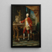 Portrait d'un jeune homme - Pompeo Batoni — ingelijst kunstwerk aan de muur