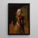 Studie voor het portret van keizer Jozef II - Pompeo Batoni — ingelijst kunstwerk aan de muur