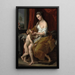 Vénus caressant Cupidon - Pompeo Batoni — ingelijst kunstwerk aan de muur