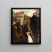 Vue de Nesso - Pompeo Pozzi — ingelijst kunstwerk aan de muur
